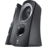 Logitech 980-000413 conjunto de altavoces 25 W PC/ordenador portátil Negro 2.1 canales 5 W, Altavoces de PC negro/Plateado, 2.1 canales, 25 W, PC/ordenador portátil, Negro, 50 W, Alámbrico, Minorista