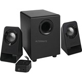 Logitech Multimedia Speakers Z213 7 W Negro 2.1 canales, Altavoces de PC negro, 2.1 canales, 7 W, PC, Negro, 1,5 m, 10%