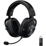 Logitech Pro X Auriculares Diadema Negro, Auriculares para gaming negro, Auriculares, Diadema, Juego, Negro, Binaural, Giratorio