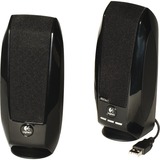 Logitech S150 Negro Alámbrico 1,2 W, Altavoces de PC negro, 2.0 canales, Alámbrico, 1,2 W, 90 - 20000 Hz, Negro