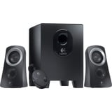 Logitech Z313 25 W Negro 2.1 canales, Altavoces de PC negro/Plateado, 2.1 canales, 25 W, PC, Negro, 50 W, Alámbrico, Minorista