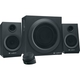 Logitech Z333 40 W Negro 2.1 canales, Altavoces de PC negro, 2.1 canales, 40 W, Universal, Negro, 80 W, Alámbrico