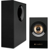 Logitech Z533 60 W Negro 2.1 canales, Altavoces de PC negro, 2.1 canales, 60 W, Universal, Negro, 120 W, Alámbrico