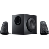 Logitech Z623 200 W Negro 2.1 canales, Altavoces de PC negro, 2.1 canales, 200 W, Universal, Negro, 400 W, Giratorio