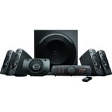 Logitech Z906 conjunto de altavoces 500 W Universal Negro 5.1 canales 67 W, Altavoces de PC negro, 5.1 canales, 500 W, Universal, Negro, 1000 W, IR, Minorista