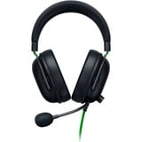 Razer Blackshark V2 X Auriculares Diadema Conector de 3,5 mm Negro, Verde, Auriculares para gaming negro, Auriculares, Diadema, Juego, Negro, Verde, Binaural, Giratorio