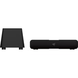 Razer Leviathan Negro 2.1 canales 60 W, Barra de sonido negro, 2.1 canales, 60 W, 30 W, 8 Ω, 1,88 cm (0.74"), 1,9 cm