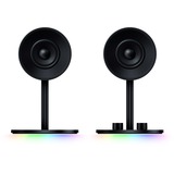 Razer Nommo 2.0 Negro Alámbrico, Altavoces de PC negro, 2.0 canales, Alámbrico, 50 - 20000 Hz, Negro