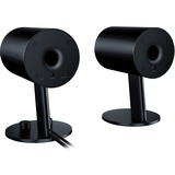 Razer Nommo 2.0 Negro Alámbrico, Altavoces de PC negro, 2.0 canales, Alámbrico, 50 - 20000 Hz, Negro