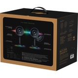 Razer Nommo 2.0 Negro Alámbrico, Altavoces de PC negro, 2.0 canales, Alámbrico, 50 - 20000 Hz, Negro