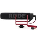 Rode Microphones VideoMic GO, Micrófono negro/Rojo