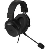 SPC Gear VIRO Auriculares Diadema Conector de 3,5 mm Negro, Auriculares para gaming negro, Auriculares, Diadema, Juego, Negro, Binaural, Alámbrico