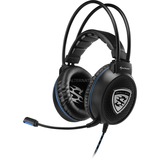 Sharkoon Skiller SGH1, Headset, Auriculares para gaming negro, Auriculares, Diadema, Juego, Negro, Binaural, Caja de control en cable