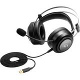 Sharkoon Skiller SGH30 Auriculares Diadema Negro, Auriculares para gaming negro, Auriculares, Diadema, Juego, Negro, Binaural, Giratorio