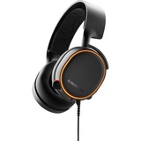 SteelSeries Arctis 5 Auriculares Diadema Conector de 3,5 mm Negro, Auriculares para gaming negro, Auriculares, Diadema, Juego, Negro, Binaural, 3 m