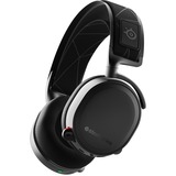 SteelSeries Arctis 7 Auriculares Diadema Conector de 3,5 mm Negro, Auriculares para gaming negro, Auriculares, Diadema, Juego, Negro, Binaural, Inalámbrico y alámbrico