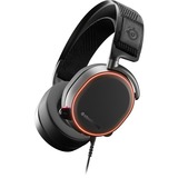 SteelSeries Arctis Pro Auriculares Diadema Conector de 3,5 mm Negro, Auriculares para gaming negro, Auriculares, Diadema, Juego, Negro, Binaural, Multicolor