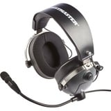 Thrustmaster T.Flight U.S. Air Force Edition Auriculares Diadema Negro, Auriculares para gaming gris/metálico, Auriculares, Diadema, Juego, Negro, Binaural, Giratorio