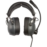 Thrustmaster T.Flight U.S. Air Force Edition Auriculares Diadema Negro, Auriculares para gaming gris/metálico, Auriculares, Diadema, Juego, Negro, Binaural, Giratorio