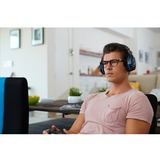 Turtle Beach Stealth 700 - PS4 Auriculares Diadema Negro, Auriculares para gaming negro/Azul, Auriculares, Diadema, Juego, Negro, Binaural, Inalámbrico