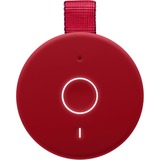 Ultimate Ears BOOM 3 Rojo, Altavoz rojo, Inalámbrico y alámbrico, 45 m, Rojo, Cilindro, IP67, Tablet/Smartphone