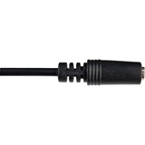 goobay AVK 317-020 0.2m cable de audio 0,2 m 3,5mm 2 x 3.5mm Negro negro, 3,5mm, Macho, 2 x 3.5mm, Hembra, 0,2 m, Negro