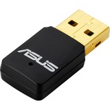 ASUS 90IG05D0-MO0R00 adaptador y tarjeta de red Interno WLAN 300 Mbit/s, Adaptador Wi-Fi Interno, Inalámbrico, USB, WLAN, 300 Mbit/s, Negro