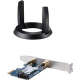 ASUS PCE-AC58BT Interno WLAN / Bluetooth 1733 Mbit/s, Adaptador Wi-Fi Interno, Inalámbrico, PCI Express, WLAN / Bluetooth, Wi-Fi 5 (802.11ac), 1733 Mbit/s