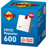 AVM FRITZ!Repeater 600, Repetidor FRITZ!Repeater 600, 600 Mbit/s, 600 Mbit/s, IEEE 802.11b, IEEE 802.11g, IEEE 802.11n, WPA2, IPv6, IPv6