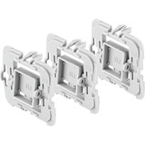 Bosch Adapter 3er-Set Busch-J?ger, Adaptador Blanco, 70 mm, 60 mm, 65 mm, 40 g, 3 pieza(s)
