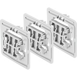 Bosch Adapter 3er-Set Jung (J1), Adaptador Blanco, 70 mm, 60 mm, 65 mm, 40 g, 3 pieza(s)