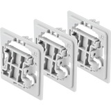Bosch Adapter 3er-Set Jung (J2), Adaptador Blanco, 70 mm, 60 mm, 65 mm, 40 g, 3 pieza(s)