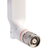 Cisco AIR-ANT2524DW-R= antena para red Antena omnidireccional RP-TNC 4 dBi blanco, 4 dBi, 2.4/5 GHz, 2 dBi, 4 dBi, 50 Ω, 63°