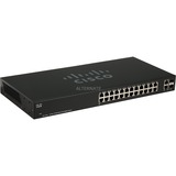Cisco SF112-24 No administrado L2 Fast Ethernet (10/100) 1U Negro, Interruptor/Conmutador No administrado, L2, Fast Ethernet (10/100), Bidireccional completo (Full duplex), Montaje en rack, 1U