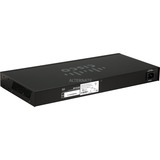 Cisco SF112-24 No administrado L2 Fast Ethernet (10/100) 1U Negro, Interruptor/Conmutador No administrado, L2, Fast Ethernet (10/100), Bidireccional completo (Full duplex), Montaje en rack, 1U