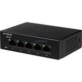 Cisco Small Business SF110D-05 No administrado L2 Fast Ethernet (10/100) Negro, Interruptor/Conmutador negro, No administrado, L2, Fast Ethernet (10/100), Bidireccional completo (Full duplex)