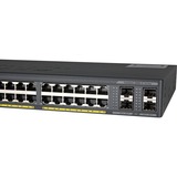 Cisco Small Business WS-C2960X-24TS-L switch Gestionado L2/L3 Gigabit Ethernet (10/100/1000) 1U Negro, Interruptor/Conmutador Gestionado, L2/L3, Gigabit Ethernet (10/100/1000), Bidireccional completo (Full duplex), Montaje en rack, 1U