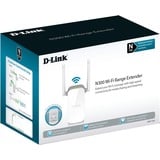 D-Link DAP-1325 Repetidor de red Blanco 10, 100 Mbit/s, Punto de acceso Repetidor de red, 300 Mbit/s, 10,100 Mbit/s, Externo, IEEE 802.3u, 802.11g, Wi-Fi 4 (802.11n)