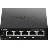 D-Link DES-1005P/E switch No administrado L2 Fast Ethernet (10/100) Energía sobre Ethernet (PoE) Negro, Interruptor/Conmutador negro, No administrado, L2, Fast Ethernet (10/100), Bidireccional completo (Full duplex), Energía sobre Ethernet (PoE)