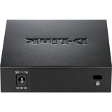 D-Link DES-105 No administrado L2 Negro, Interruptor/Conmutador negro, No administrado, L2, Bidireccional completo (Full duplex)