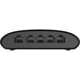 D-Link DGS-1005D/E switch No administrado L2 Gigabit Ethernet (10/100/1000) Negro, Interruptor/Conmutador No administrado, L2, Gigabit Ethernet (10/100/1000), Bidireccional completo (Full duplex)