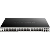 D-Link DGS-1510 Gestionado L3 Gigabit Ethernet (10/100/1000) Energía sobre Ethernet (PoE) Negro, Interruptor/Conmutador Gestionado, L3, Gigabit Ethernet (10/100/1000), Bidireccional completo (Full duplex), Energía sobre Ethernet (PoE), Montaje en rack