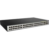 D-Link DGS-3630-52TC Gestionado L3 Gigabit Ethernet (10/100/1000) 1U Negro, Interruptor/Conmutador Gestionado, L3, Gigabit Ethernet (10/100/1000), Bidireccional completo (Full duplex), Montaje en rack, 1U