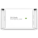 D-Link DPE-301GI adaptador e inyector de PoE Ethernet rápido, Gigabit Ethernet, Módulo de extensión Ethernet rápido, Gigabit Ethernet, 10,100,1000 Mbit/s, IEEE 802.3, IEEE 802.3ab, IEEE 802.3af, IEEE 802.3at, IEEE 802.3u, Blanco, CE, FCC, VCCI, RCM, 32,4 W