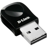 D-Link DWA-131 adaptador y tarjeta de red 300 Mbit/s, Adaptador Wi-Fi negro, Inalámbrico, USB, 300 Mbit/s, Negro