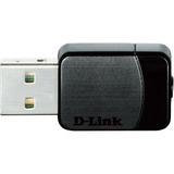 D-Link DWA-171 adaptador y tarjeta de red WLAN 433 Mbit/s, Adaptador Wi-Fi negro, Inalámbrico, USB, WLAN, Wi-Fi 5 (802.11ac), 433 Mbit/s, Negro