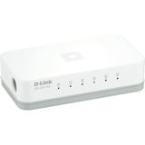 D-Link GO-SW-5E/E switch No administrado Fast Ethernet (10/100) Blanco, Interruptor/Conmutador blanco, No administrado, Fast Ethernet (10/100), Bidireccional completo (Full duplex)