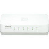 D-Link GO-SW-5E/E switch No administrado Fast Ethernet (10/100) Blanco, Interruptor/Conmutador blanco, No administrado, Fast Ethernet (10/100), Bidireccional completo (Full duplex)