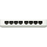 D-Link GO-SW-8E/E switch No administrado Fast Ethernet (10/100) Blanco, Interruptor/Conmutador blanco, No administrado, Fast Ethernet (10/100), Bidireccional completo (Full duplex)