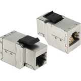 DeLOCK 86141 módulo de conector de red, Módulo Keystone Plata, RJ45, RJ45, 35,2 mm, 17,1 mm, 21,2 mm